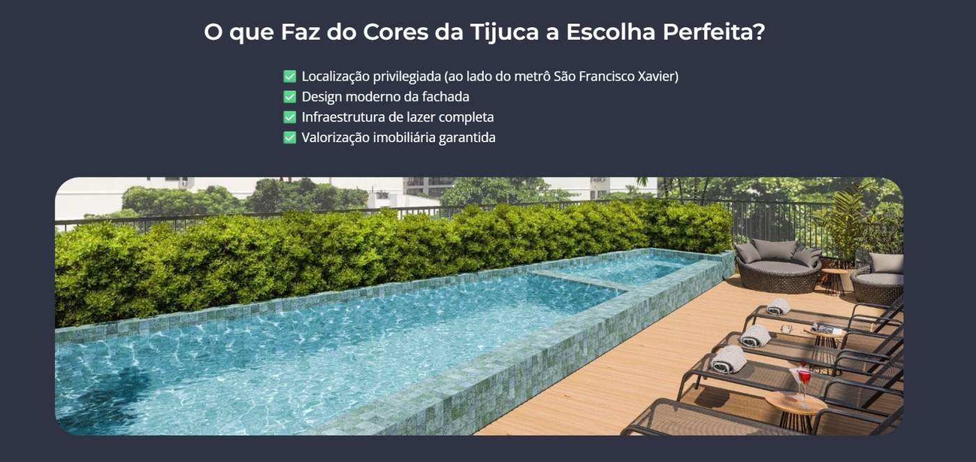 LAN�AMENTO CORES DA TIJUCA